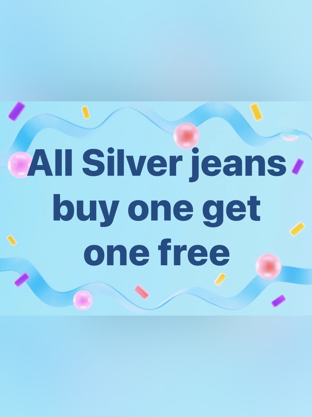 Buy one pair get the second pair free